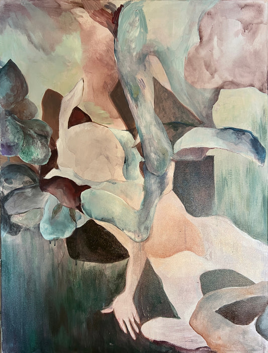 Dance in Wonderland (Original Artwork on Canvas)