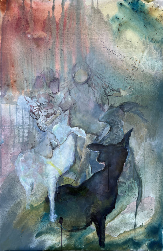 Weightless (Original Artwork on Canvas)